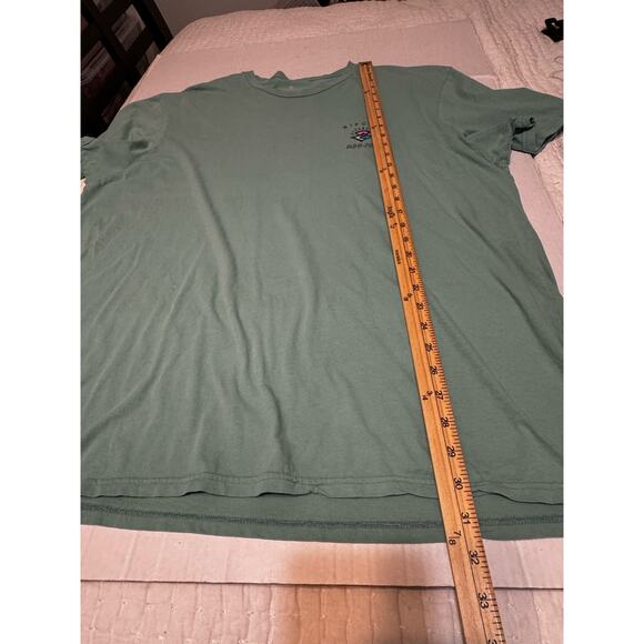 Rip Curl Ron Jon Surf Shop Graphic T Shirt Mens Green Short‎ Sleeve xxl - Picture 5 of 7